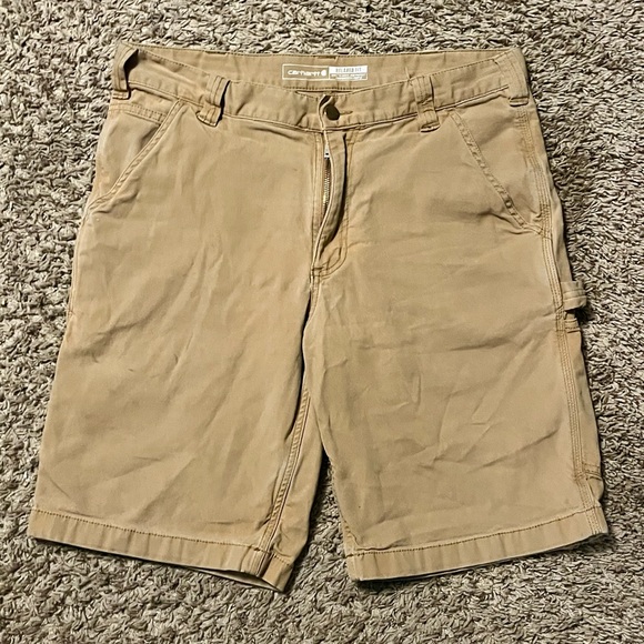 Carhartt Other - Carhartt Tan Cargo Shorts 34/11 relaxed fit